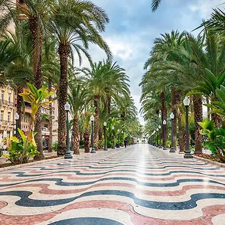Very Centric Apartment, Lightful, Well Equipped And Decorated, With Castle Views, And Besides A Plaza In Old Town Apartment Alicante